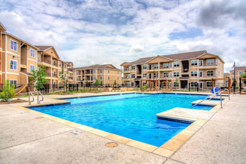 our apartments offer a swimming pool at Villa Espada Apartments, San Antonio, Texas