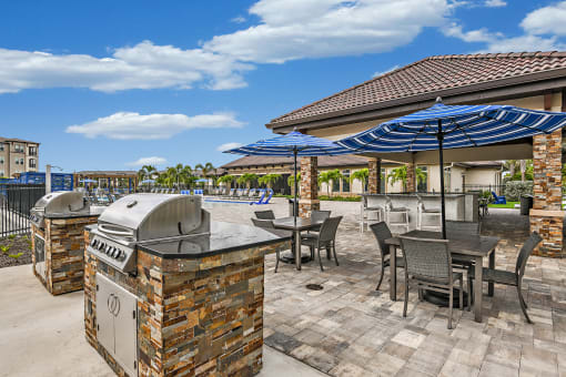 BBQ at The Oasis at Cypress Woods, Fort Myers