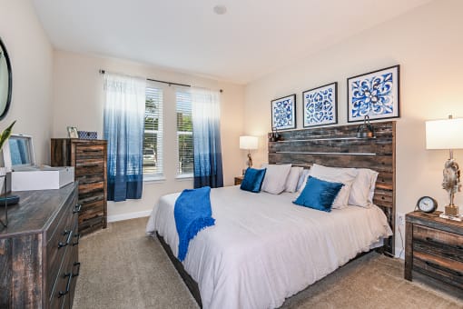 Master Bedroom at The Oasis at Cypress Woods, Fort Myers, FL, 33966