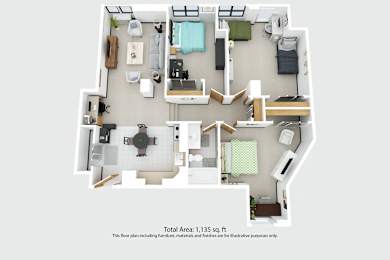  Floor Plan Three Bedroom