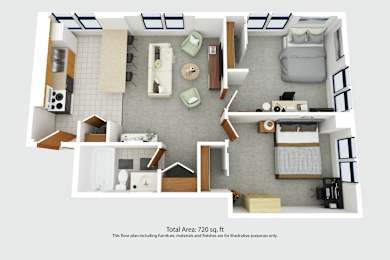  Floor Plan Two Bedroom