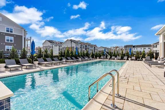 Apartments with a Pool at Glen Oaks Luxury Apartments in Wall, NJ
