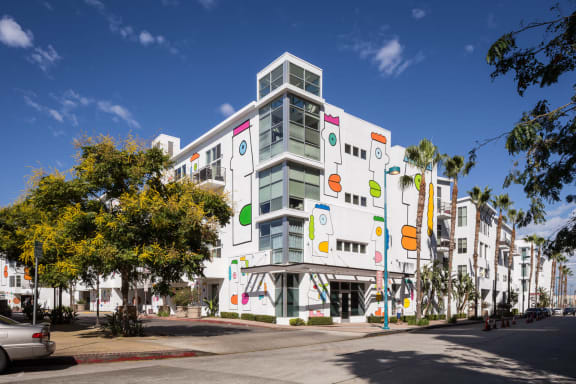 the building in which the hotel is located