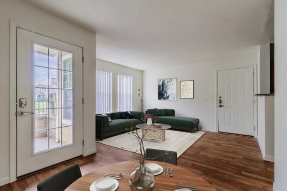 Living Room at Lakecrest Village, Houston, 77078