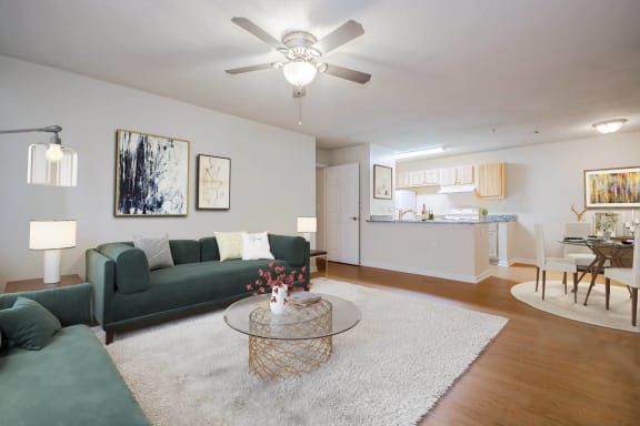 Modern Living Room at Mill Creek Place, Douglasville
