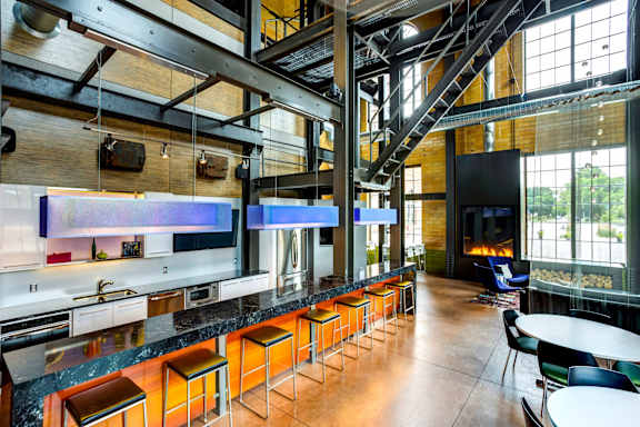 a rendering of the lobby