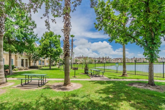 Lake side at Lakeside Pointe Apartments & Townhomes, Pearland, TX, 77584