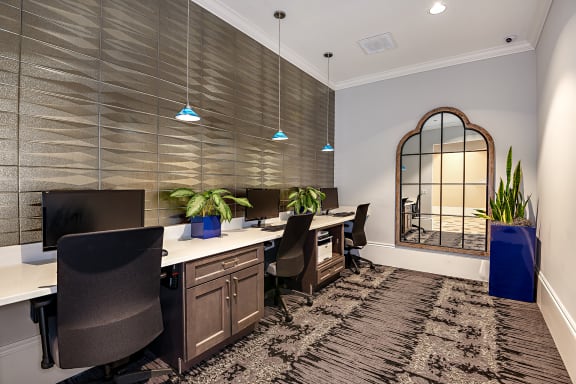 Business-Center at The Oasis at Cypress Woods in Fort Myers, FL