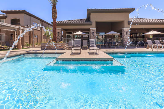 Swimming pool  at Level 25 at Durango by Picerne, Nevada, 89113