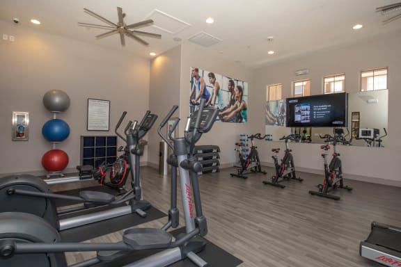 fitness center at The Pavilions by Picerne, Nevada