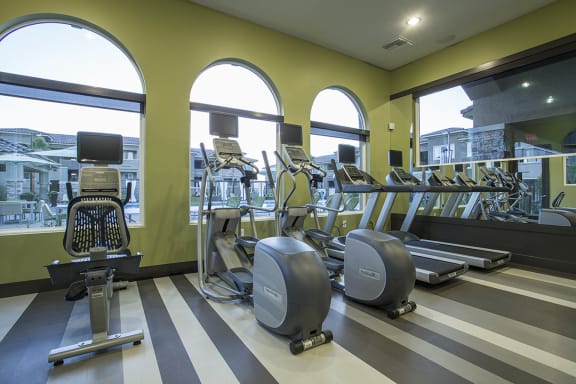 Gym center at The View at Horizon Ridge, Henderson, NV