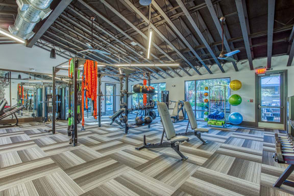 Fitness Center With Updated Equipment at The Beck at Hidden River, Tampa, FL, Florida , 33637