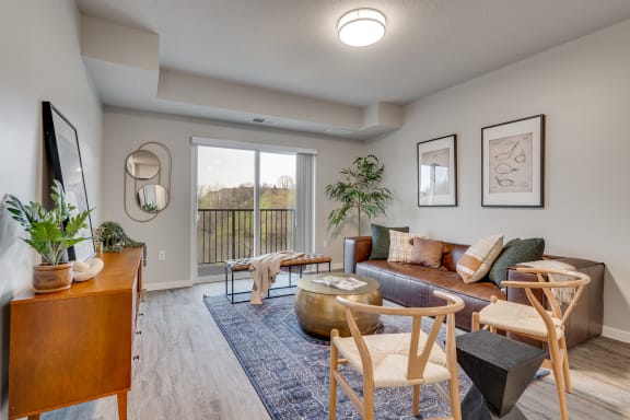 Modern Living Room at The Westlyn, West Saint Paul