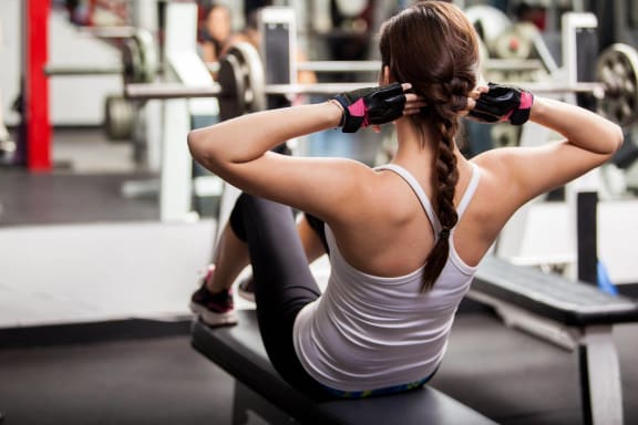 Resident Working Out at The Dakota Apartments, Florida 33458