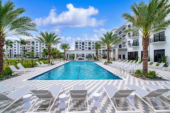 a swimming pool at the resort at longboat key club at Altis Grand Kendall, Florida, 33186