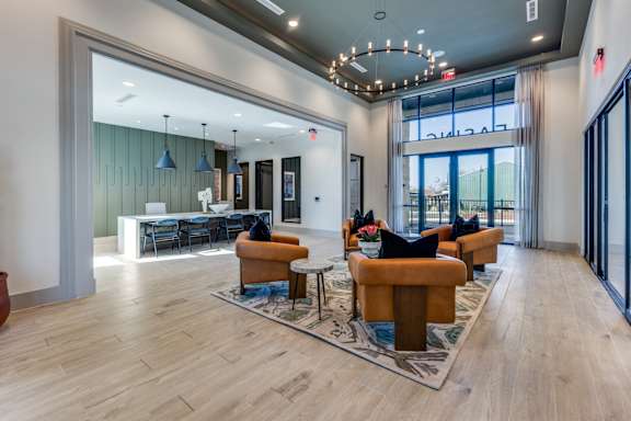 Aura High Pointe Apartments in Austin, Texas Lounge