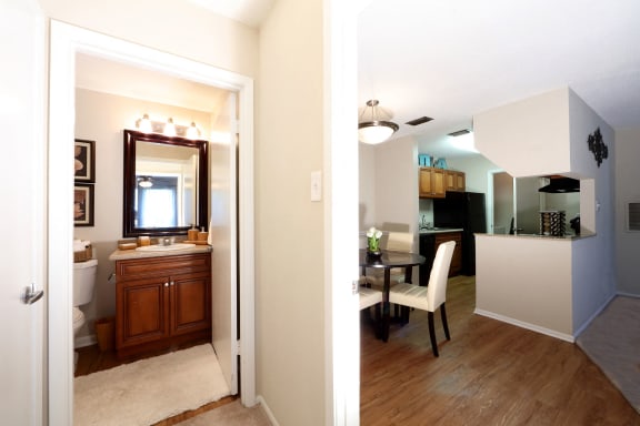 Diamond Lakes model unit.