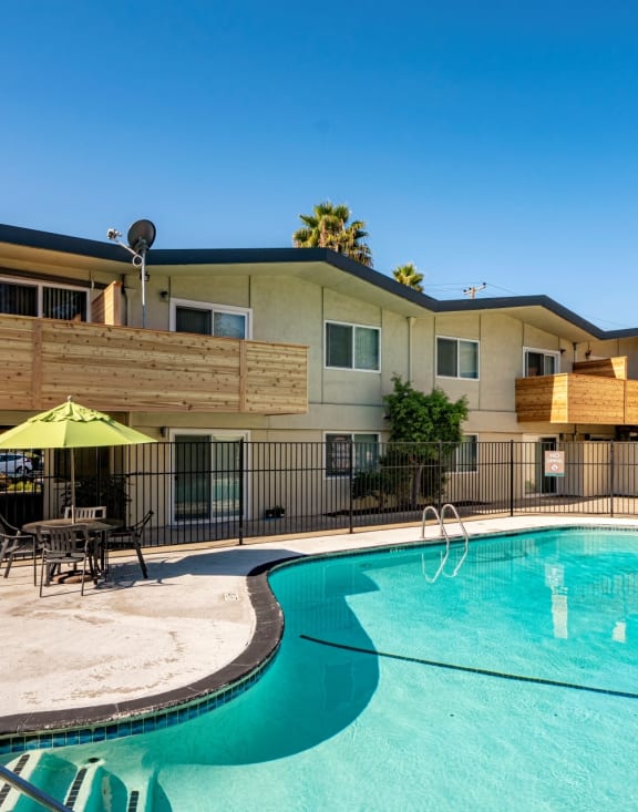 The Mark Apartments in Hayward, California Exterior and Pool
