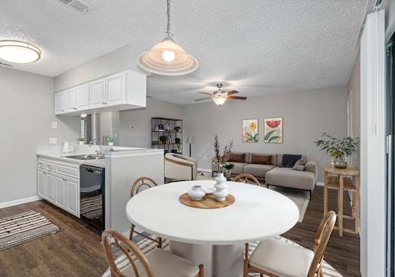 Separate Dining Area with Overhead lighting