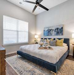 Avenue64 Luxury Apartments in O'Fallon, Missouri Model Bedroom