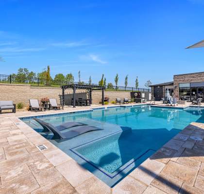 Outdoor Pool with Sundeck