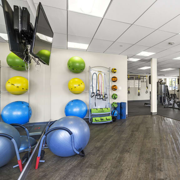 Gym at San Pedro Bank Lofts, San Pedro