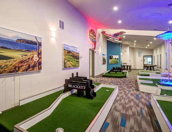 Brackett Apartments Clubhouse Miniature Golf