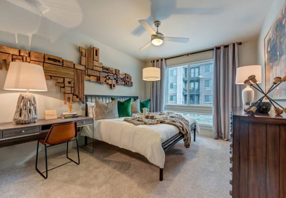 Spacious Bedroom at Berkshire Auburn in Dallas TX
