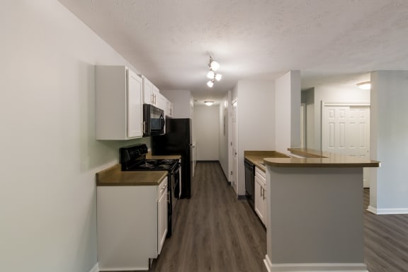 Fully Equipped Kitchen at Valley View Estates, Council Bluffs