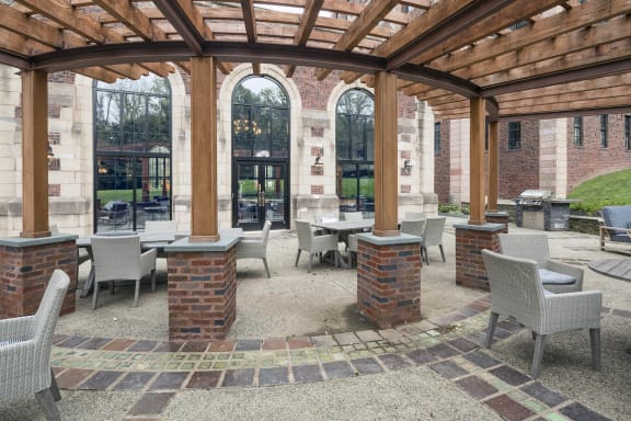 Alden Park patio.