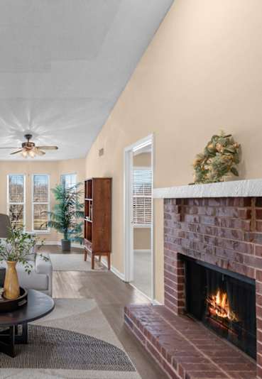 Kitchen with Granite Countertops