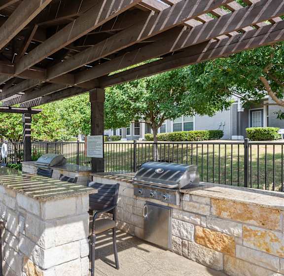 Grill Station at Orion McCord Park in Little Elm, TX
