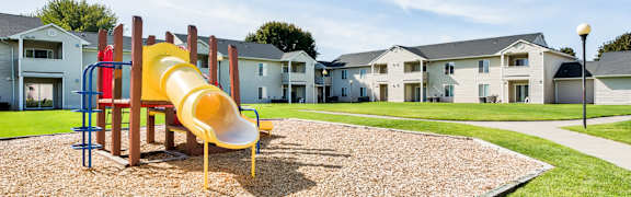 Cornerstone Apartments in Yakima, WA Exterior and Playground