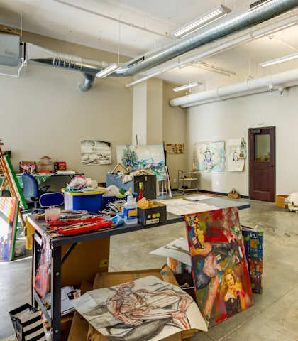 Art Studio at Arcade Artist Apartments, St Louis, MO