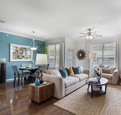 Living Room With Dining Area at Orion McKinney, Texas, 75070