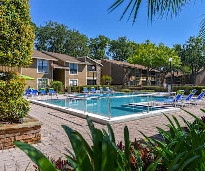 Outdoor Pool with Sundeck