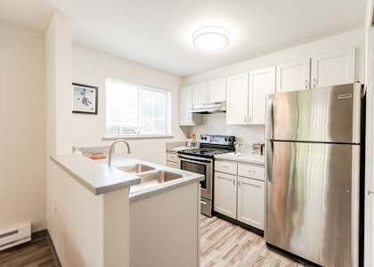 The Lucent Apartments in Tacoma, Washington Kitchen