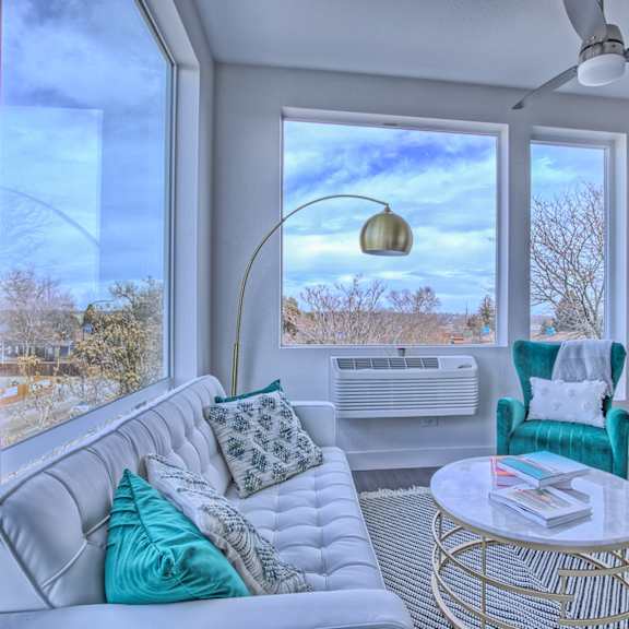 Spacious Living Room at Sloan's Place Apartments, Colorado