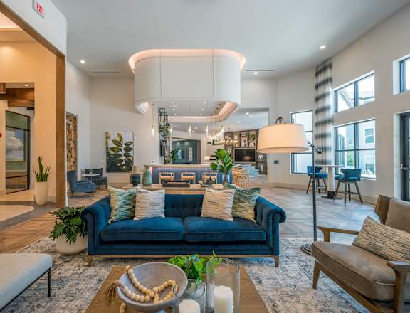 Corban Horizon West Apartments in Winter Garden, Florida Clubhouse Lounge