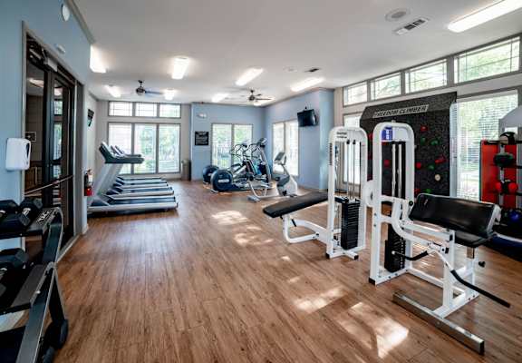 Fitness Center at Madison Shelby Farms Apartments, Memphis, TN 38120