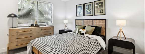 Copper Ridge Apartments in Renton, Washington Model Bedroom