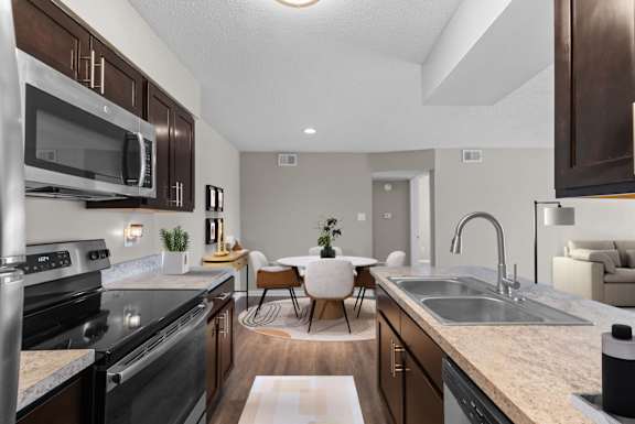 Kitchen With Stainless Steel Appliances