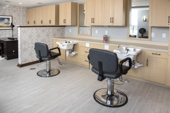 Beauty Salon at The Legends of Cottage Grove 55+ Apartments, Cottage Grove, 55016