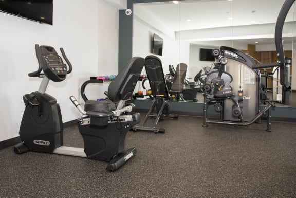 Fitness Center at The Legends of Cottage Grove 55+ Apartments, Cottage Grove Minnesota