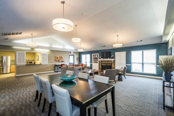Community Room at MeadowView Townhomes, Ohio, 45122