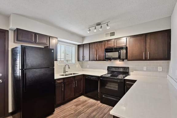 Dining room and Kitchen at Artesian East Village, Atlanta, GA 30316