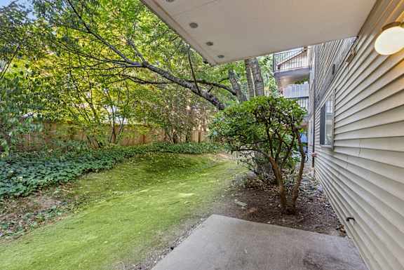 Private Patio at Saratoga, Everett, Washington