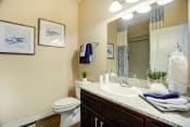 Thumbnail 15 of 44 - Bathroom with Vanity Lights at Residence at Midland, Midland, TX