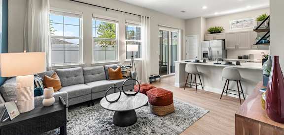Modern Living Room at Avilla Silver Palm, Land O Lakes, FL 34638