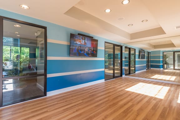 Yoga Studio at District at Vinings Apartments in Atlanta, GA